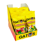 Caja mostrador pindulas grageas de regaliz gatos