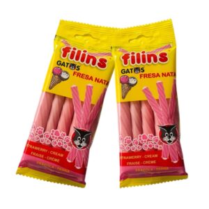 Filins Gatos fresa y nata