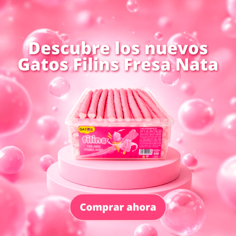 Gatos Filins Fresa Nata